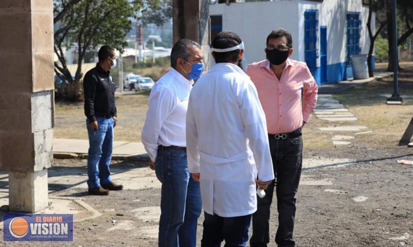 Supervisa Raúl Morón, que se cumplan los protocolos, en los filtros sanitarios 