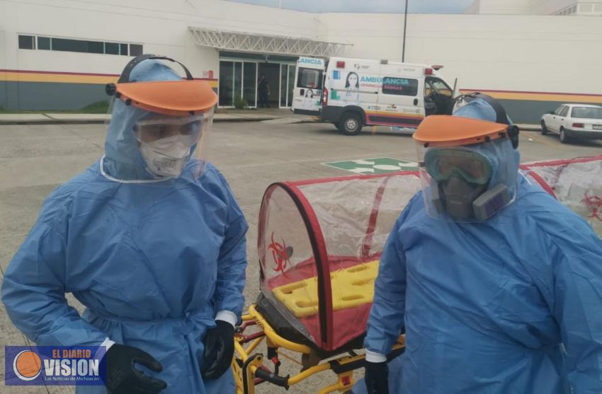 En Michoacán, aumentan a 85 los decesos y a 850 los contagios positivos 