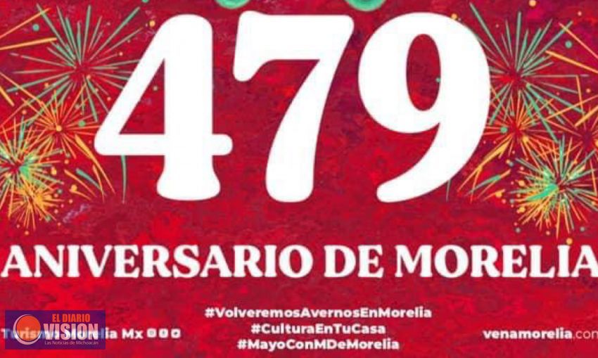 Morelia celebrará su 479 aniversario con un festivo repique de campanas