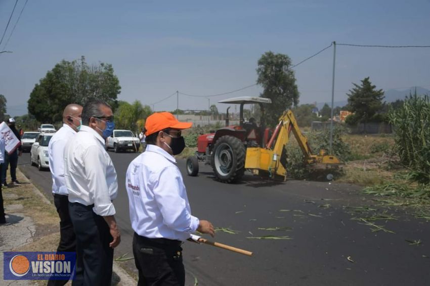 Intensifica Gobierno de Morelia, limpieza de drenes y ríos del municipio 