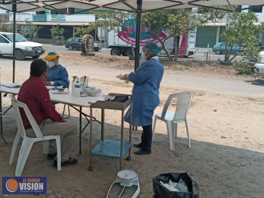 Michoacán, registra 100 defunciones y mil 118 casos confirmados por Covid-19 