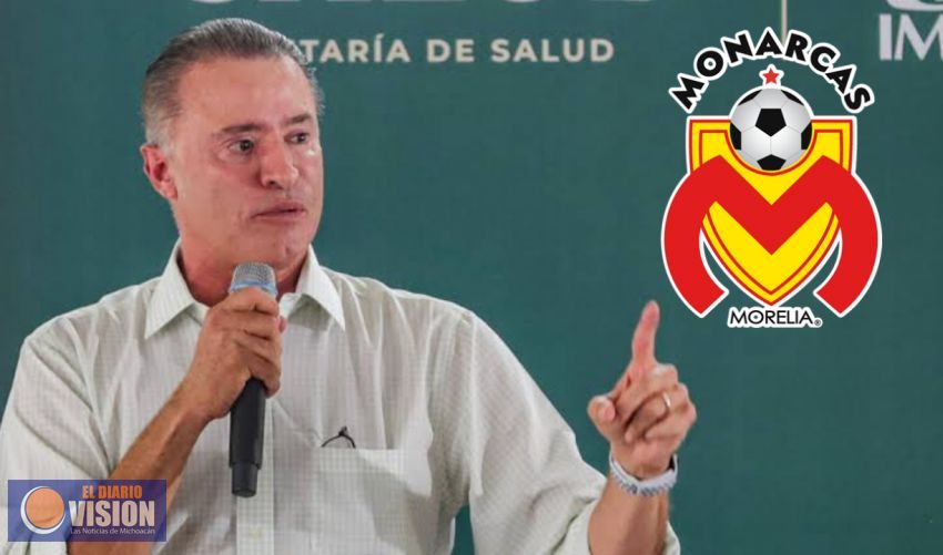 El Gobernador Quirino Ordaz, confirmó la llegada de Monarcas a Mazatlán; se llamará Mazatlán FC