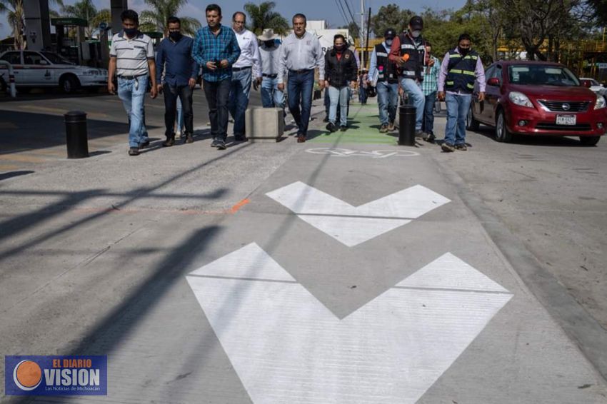 Supervisa, Raúl Morón, obras en la Avenida Madero Poniente 