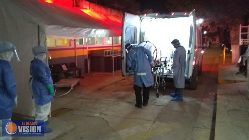 Michoacán, reporta 106 casos nuevos y 4 defunciones en las últimas 24 horas