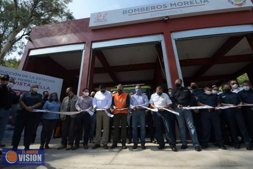 Entrega, Raúl Morón, la Estación de Bomberos, Morelia II, al sur de la ciudad 