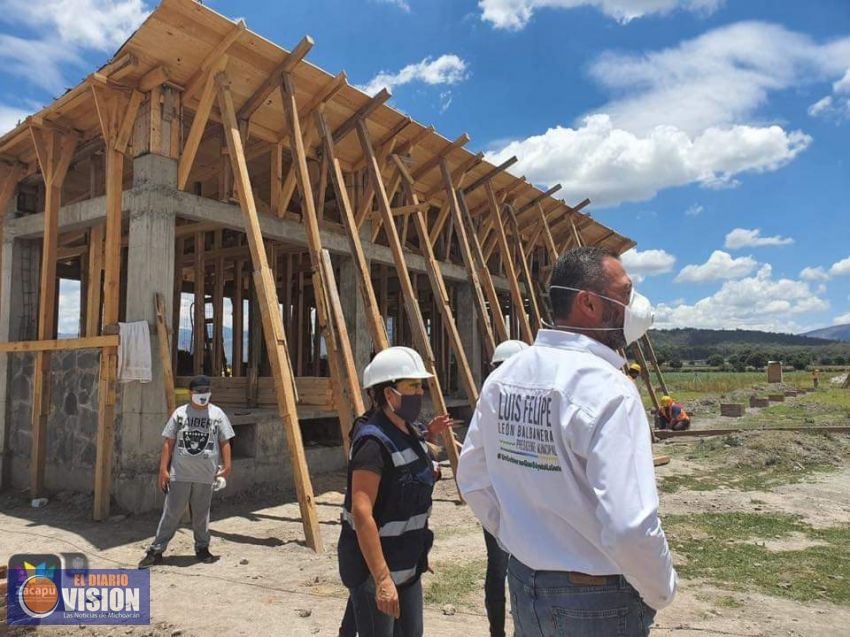 Supervisa, Luis Felipe León Balbanera los trabajos de lo que será, la Universidad del Bienestar 