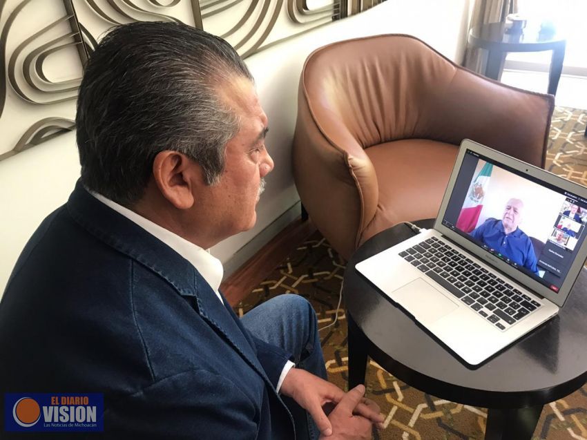 Propicia Raúl Morón ante federación estrategia turística para Morelia conforme a la nueva normalida