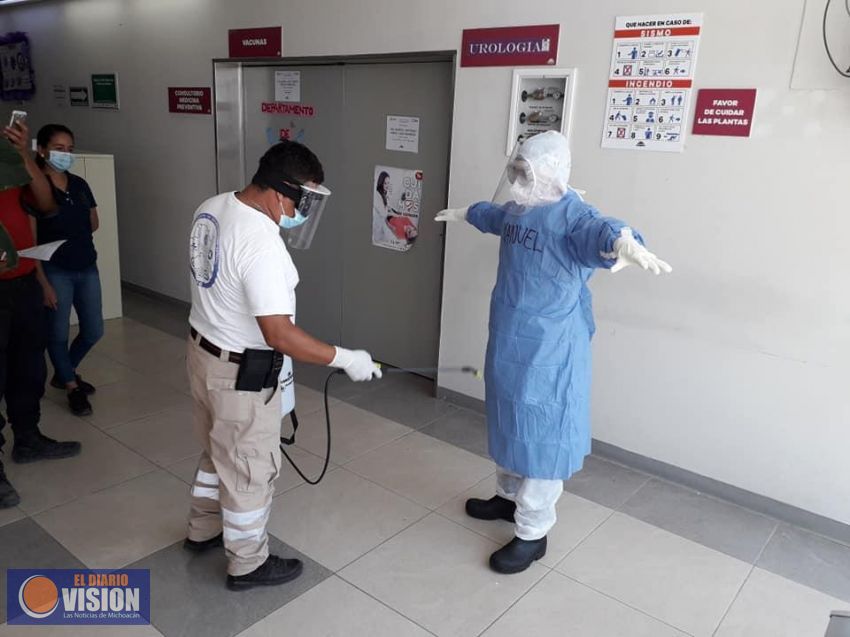 Al dia de hoy, han fallecido 326 personas por Covid-19 en Michoacán 