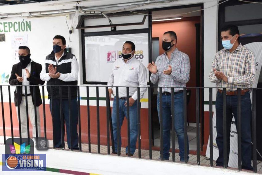Inaugura, Luis Felipe León Balbanera, Oficina de la Defensoria Pública Municipal 