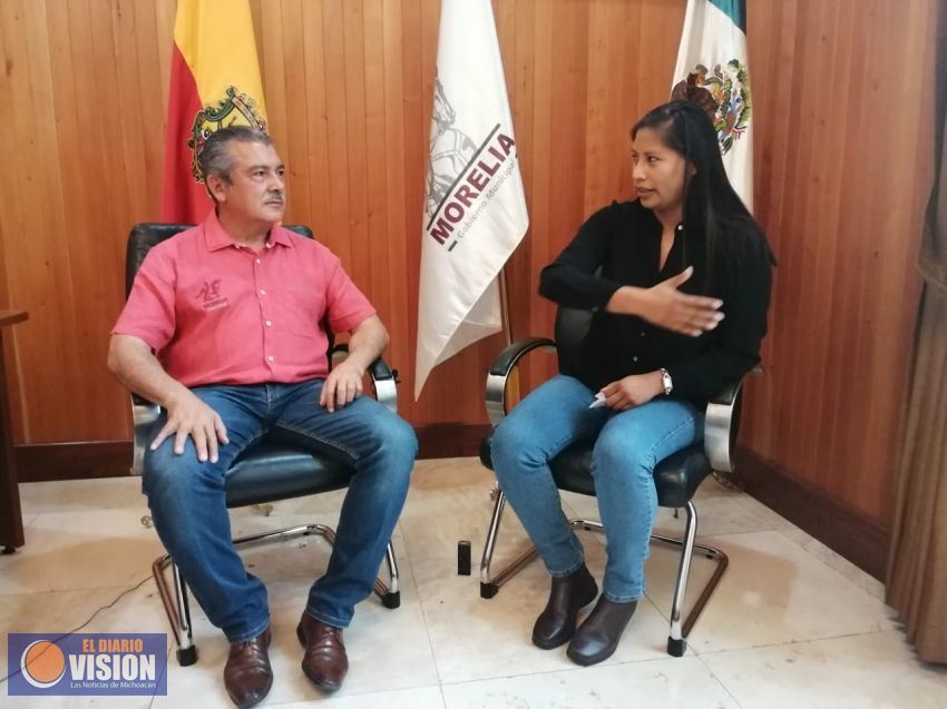 Intercambian puntos de vista, Raúl Morón y Celeste Ascencio en aras de contribuir al bienestar