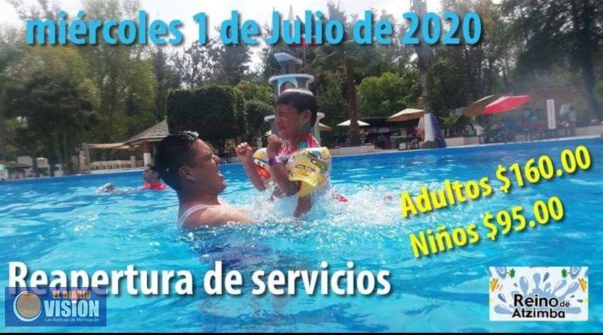 El parque acuático 