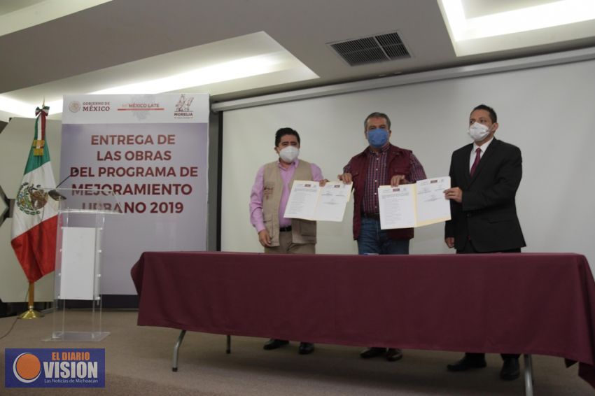 Morelia se transforma con obras gestionadas por Raúl Morón ante Gobierno de México