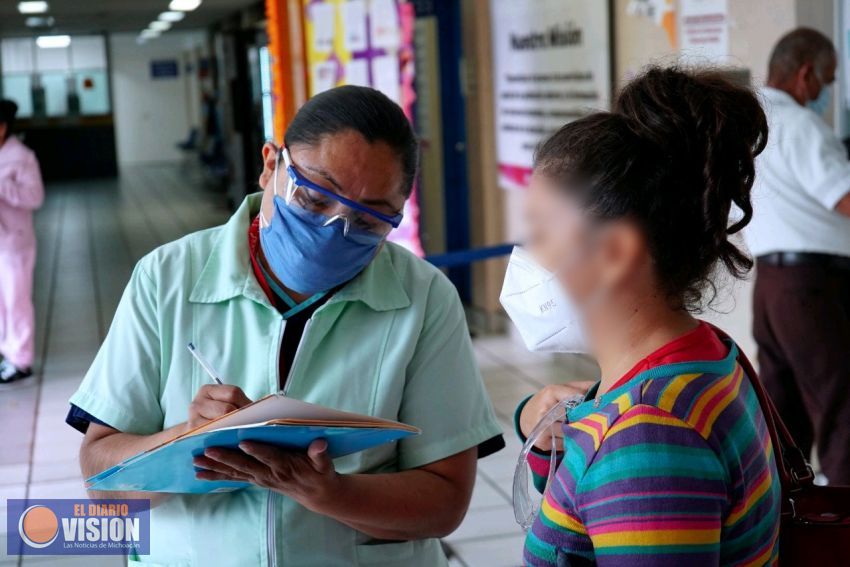 Michoacán, registra 196 contagios positivos en tan sólo 24 horas 