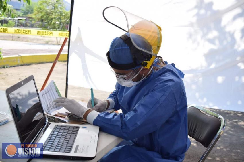Alcanza Michoacán, cifra histórica de contagios, 248 en tan sólo 24 horas 