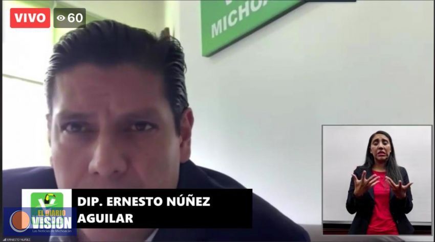 Propone Ernesto Núñez que por ley se atienda salud mental de los michoacanos en casos de emergencia