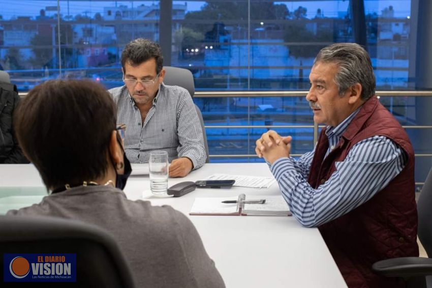 Todo listo, para recibir mañana viernes a nuestro Presidente: Raúl Morón Orozco 