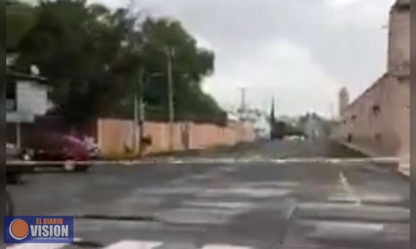 Cierran Avenida Acueducto, por visita de AMLO