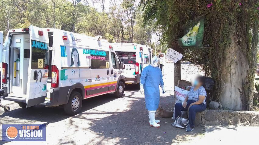 Michoacán, registra 152 casos nuevos y 13 nuevas defunciones en las últimas 24 horas 
