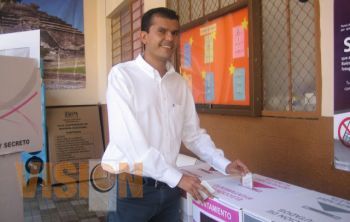 Juan Manzo, espera un resultado favorable en la contienda de este día