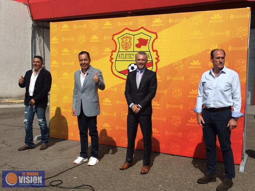 Presentan de manera oficial al nuevo Atlético Morelia