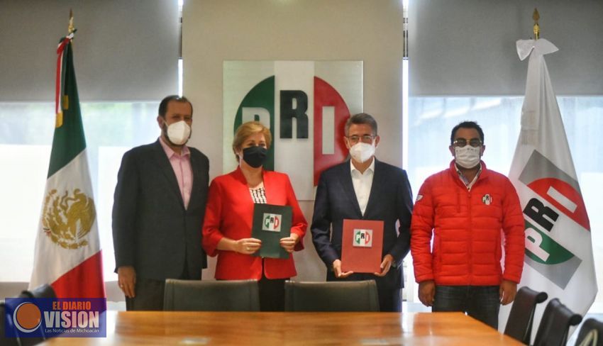 Jesús Hernández Peña, nuevo Dirigente estatal del PRI Michoacán 