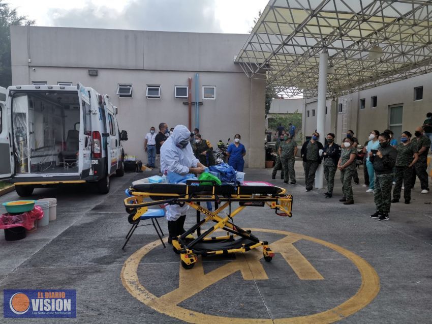 Al día de hoy, en Michoacán, han fallecido 493 personas a causa del Covid-19 