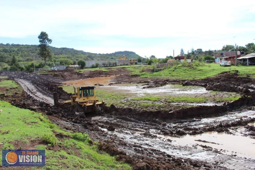 El Gobierno de Morelos inicia trabajos de desazolve en la presa