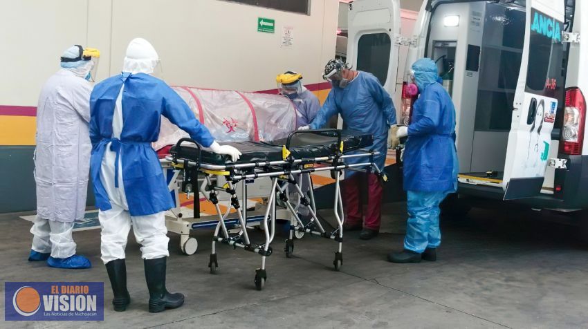 Michoacán, alcanza los 7 mil 353 casos confirmados y 565 muertes a causa del Covid-19 