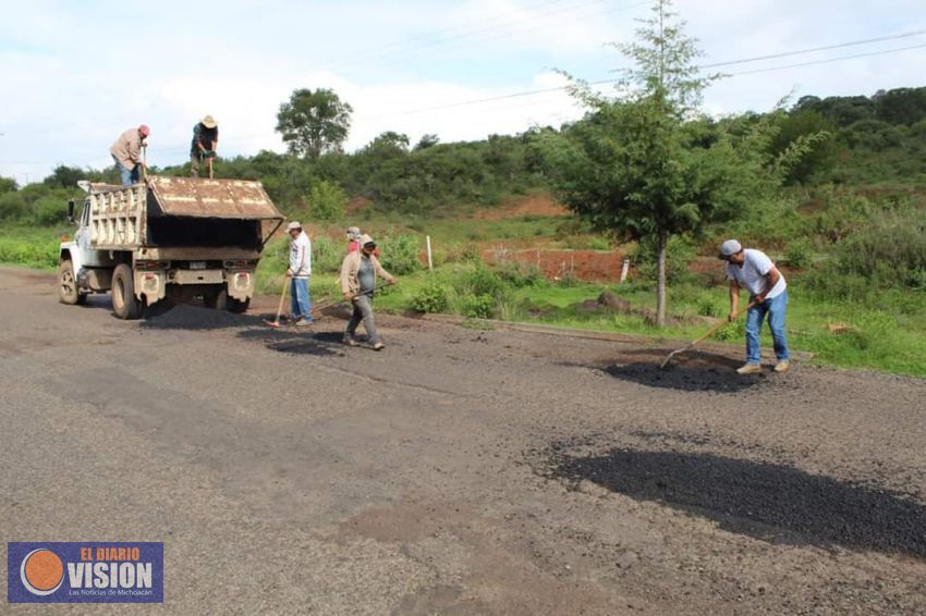 El Gobierno de Morelos, implementa programa emergente de bacheo