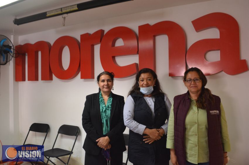Aquí en Morena, la paridad de género va”: María Chávez Pérez