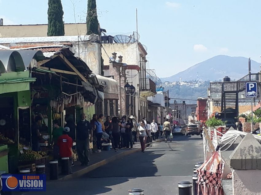 Gobierno de Morelia, mantendrá, filtros sanitarios en mercados públicos 