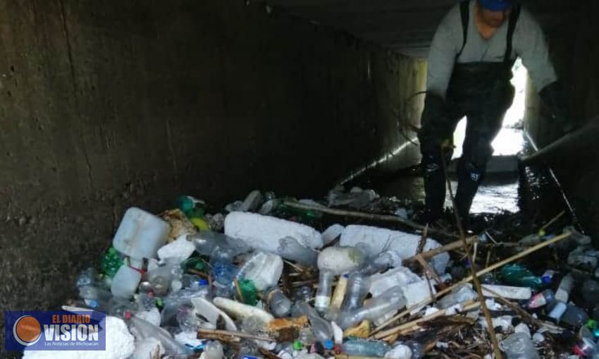 Basura, tractor de riesgo en lluvias: Ooapas 