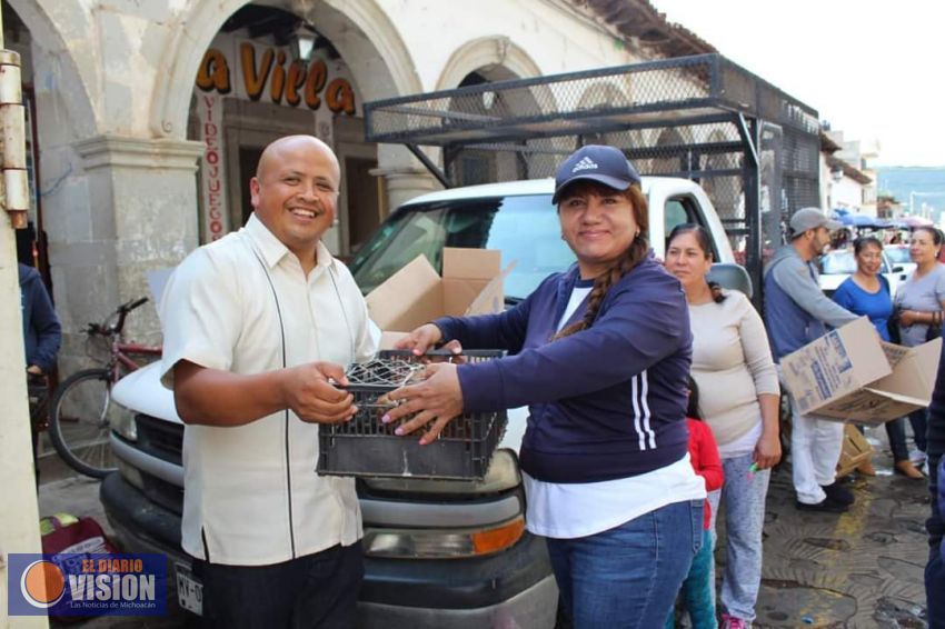 Gobierno de Villa Morelos continúa promoviendo los Huertos Traspatios