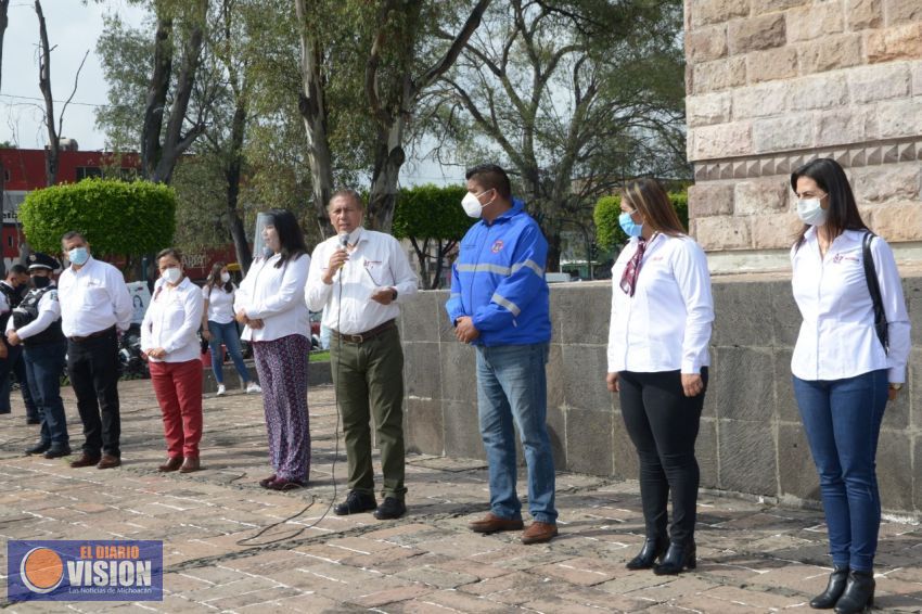 Concentra Ayuntamiento a brigadas sanitarias en colonias con mayor número de casos de COVID-19