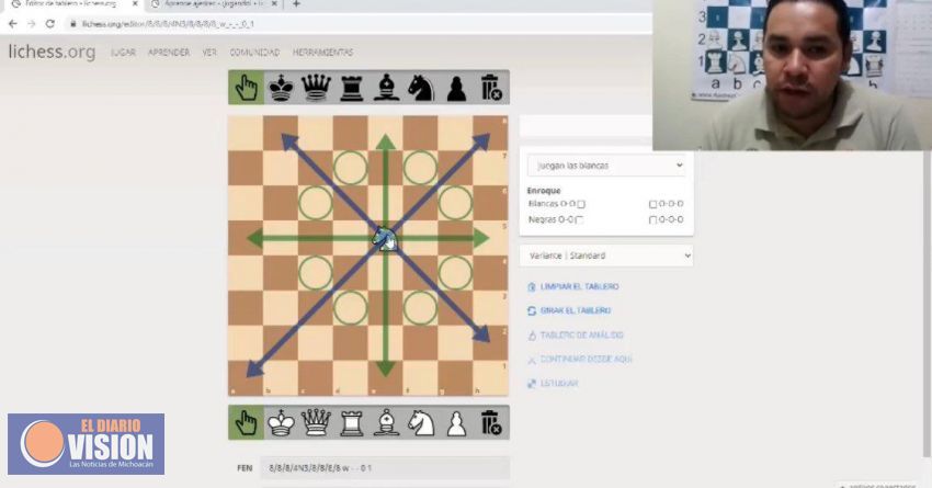 Clases de ajedrez gratuitas en estas vacaciones