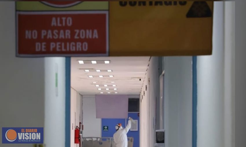 Hoy lunes, Michoacán registra 780 defunciones, de las cuales 6 se dieron en las últimas 24 hrs