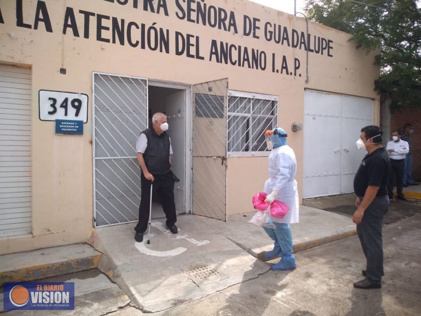 Atiende SSM Asilo de Ancianas del Patronato de Nuestra Señora de Guadalupe