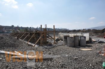 Unidad deportiva Bicentenario con avance del 30% de construcción