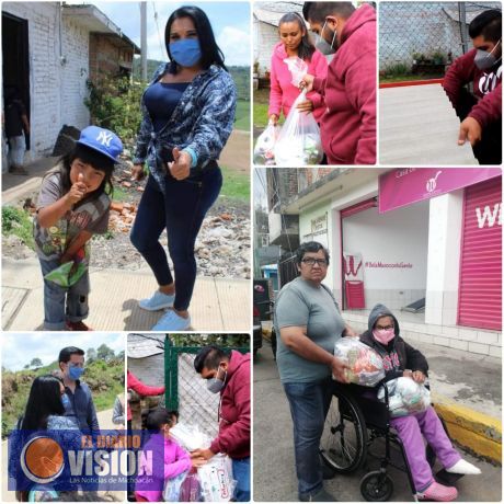Continúa Wilma Zavala apoyando a familias zacapenses afectadas con las lluvias