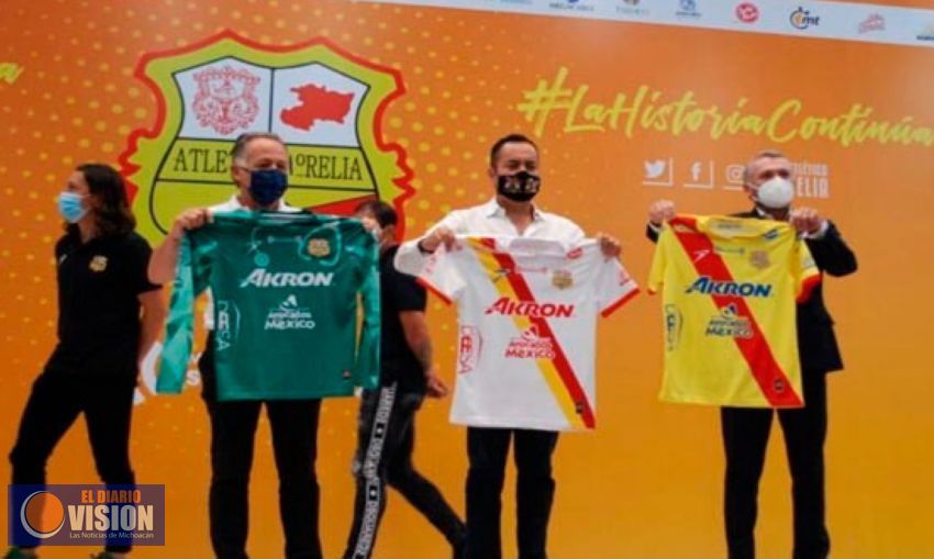 Atlético Morelia presentó de manera oficial sus uniformes