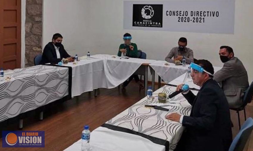 Coinciden GPPAN y CANACINTRA en buscar reactivación económica de Michoacán 