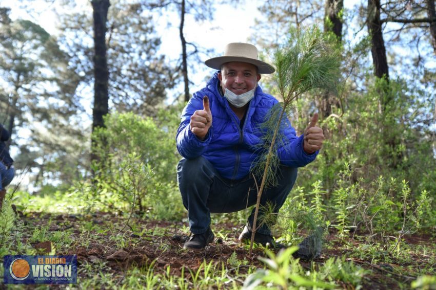 Respalda Carlos Quintana campañas de reforestación en Morelia