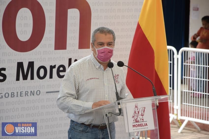 Con más obras y programas sociales, refleja Raúl Morón la inversión en las zonas rurales de Morelia