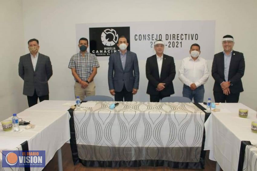 GPPRD y CANACINTRA acuerdan sumar esfuerzos para reactivar economía y analizan agenda legislativa