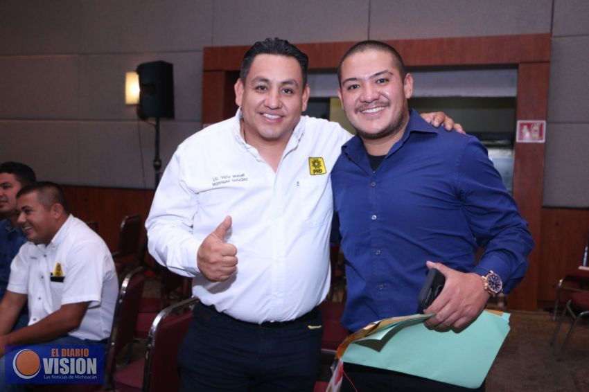 Dirigentes municipales del PRD, cierran filas con la Dirección Estatal Ejecutiva