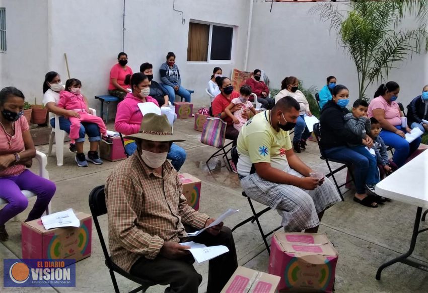 La gestión organizada beneficia a familias adheridas al Movimiento Antorchista