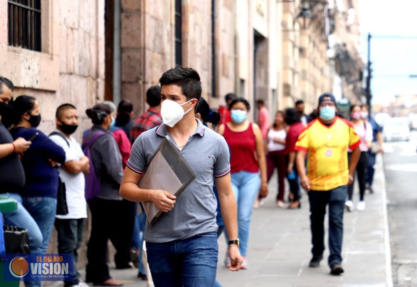 Hoy domingo, Michoacán alcanza los 13 mil 760 casos confirmados por Covid-19 