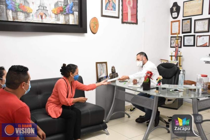 Gobierno de Zacapu, continúa con sus jornadas de atención ciudadana 