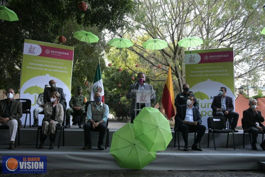 Morelia será territorio pionero en implementación de Estrategia Nacional para la Prevención 