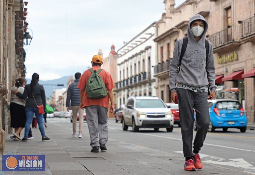 Hoy miércoles, Michoacán registra 175 nuevos contagios y 11 muertes por coronavirus 